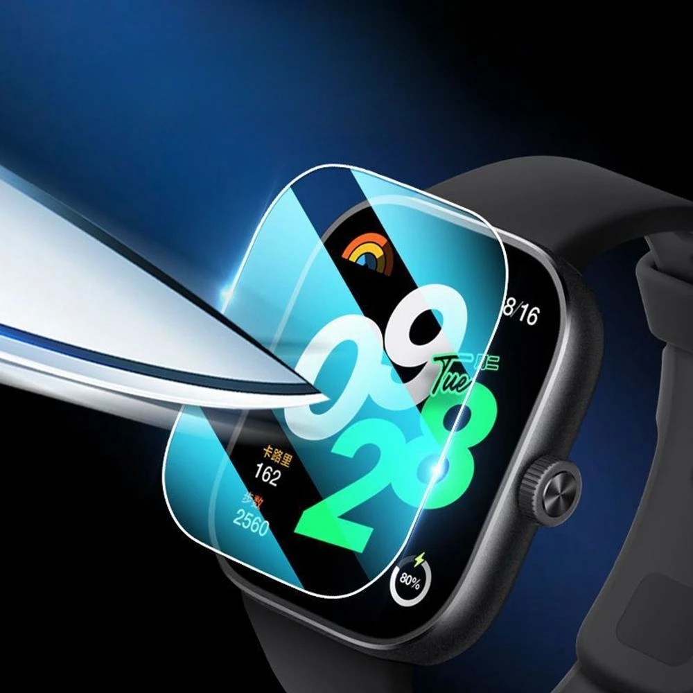 زجاج مقسى لساعة شاومي ريدمي 4  - مراجعة Smartwatch Watches Xiaomi وسعره