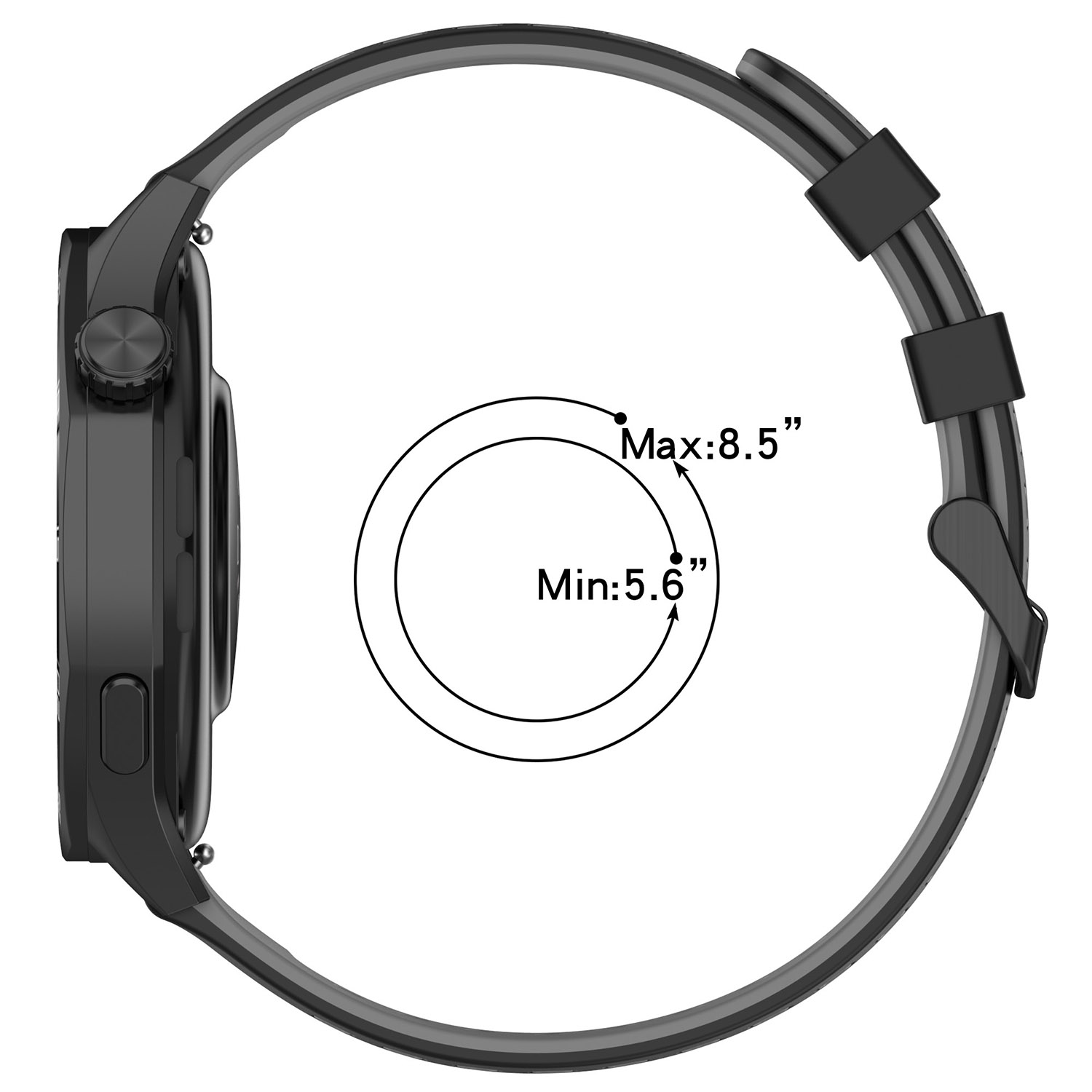 22 مللي متر حزام ساعة ذكية ل ا - مراجعة Titan Watches Smartwatch وسعره