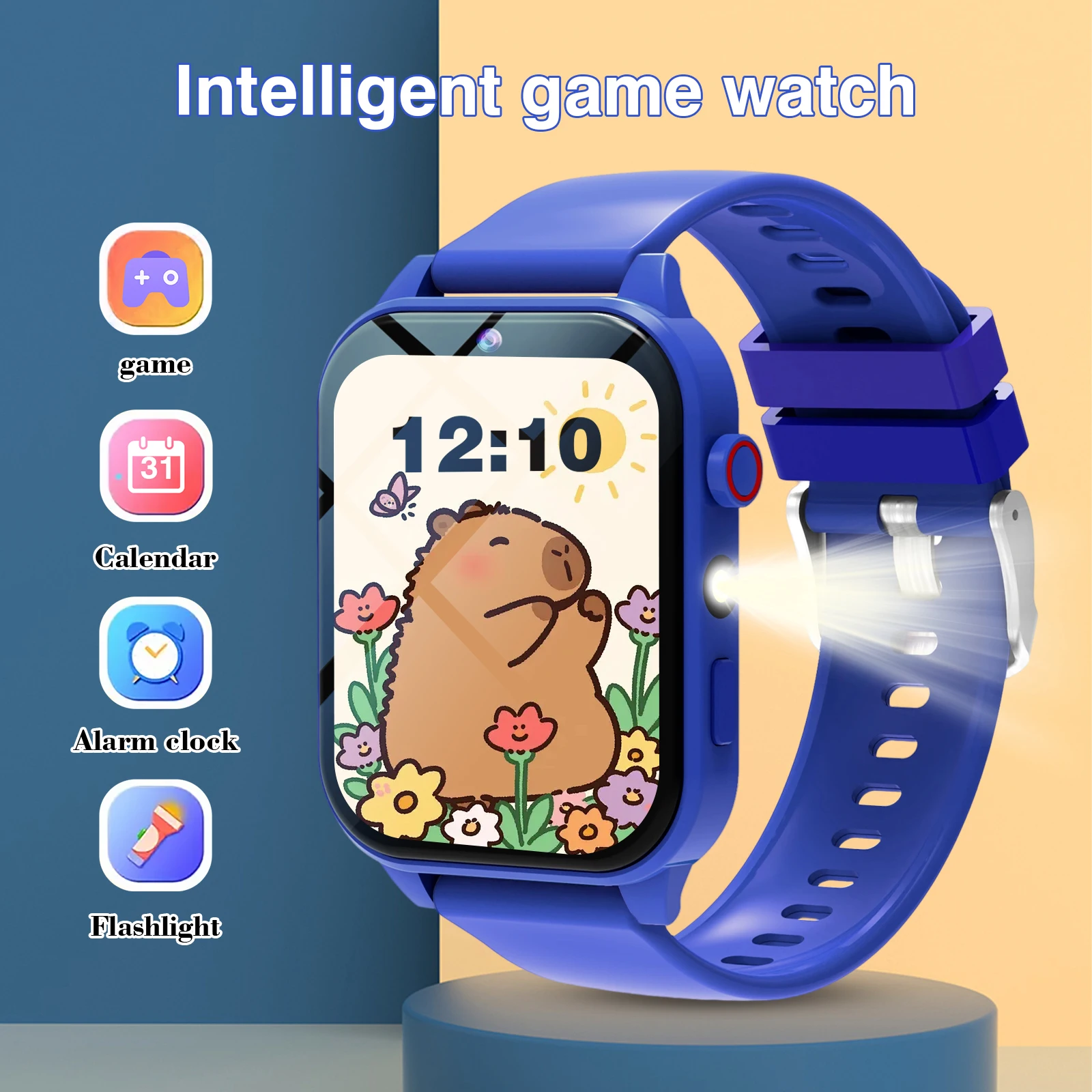 ساعة ذكية للأطفال 18 لعبة كامي - مراجعة Smartwatch Watches Boys وسعره