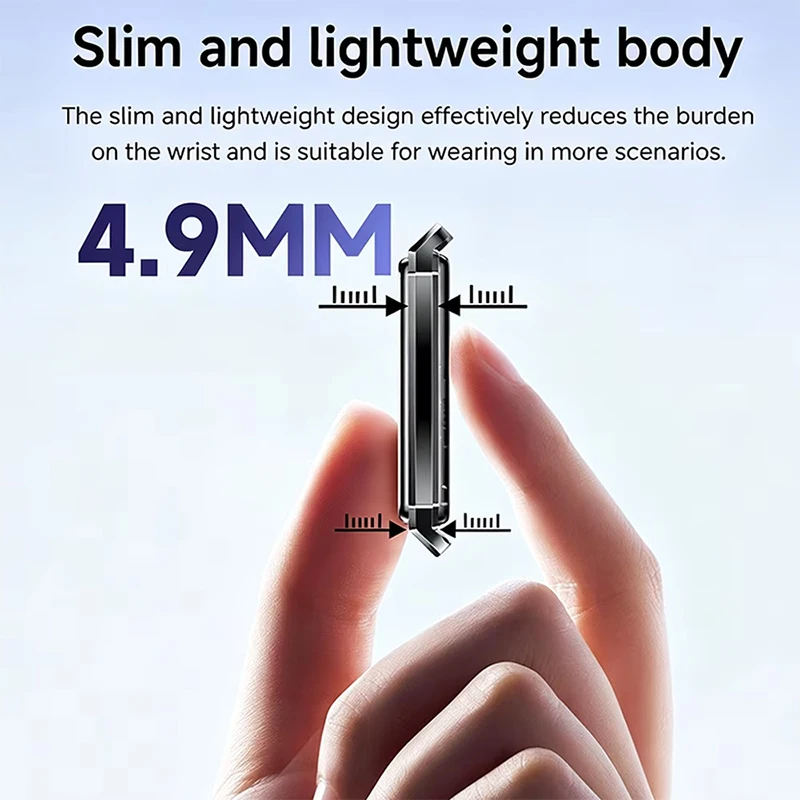 سوار ذكي جديد فائق النحافة من  - مراجعة Smartwatch Slim Watches For Men وسعره