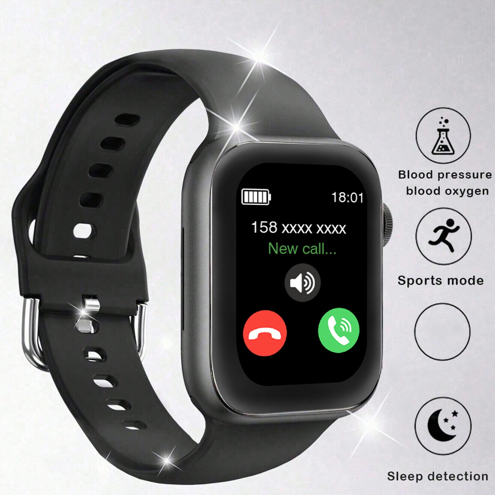 ساعة ذكية، مكالمات/قرص لاسلكي، - مراجعة Smartwatch Iphone Watches For Women وسعره