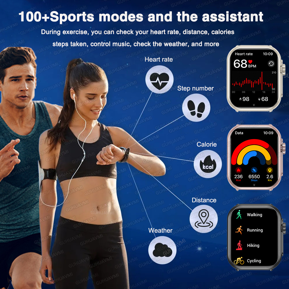 2025 ساعة الترا 2 SE الرجال ال - مراجعة Smartwatch Watches For Women Branded وسعره