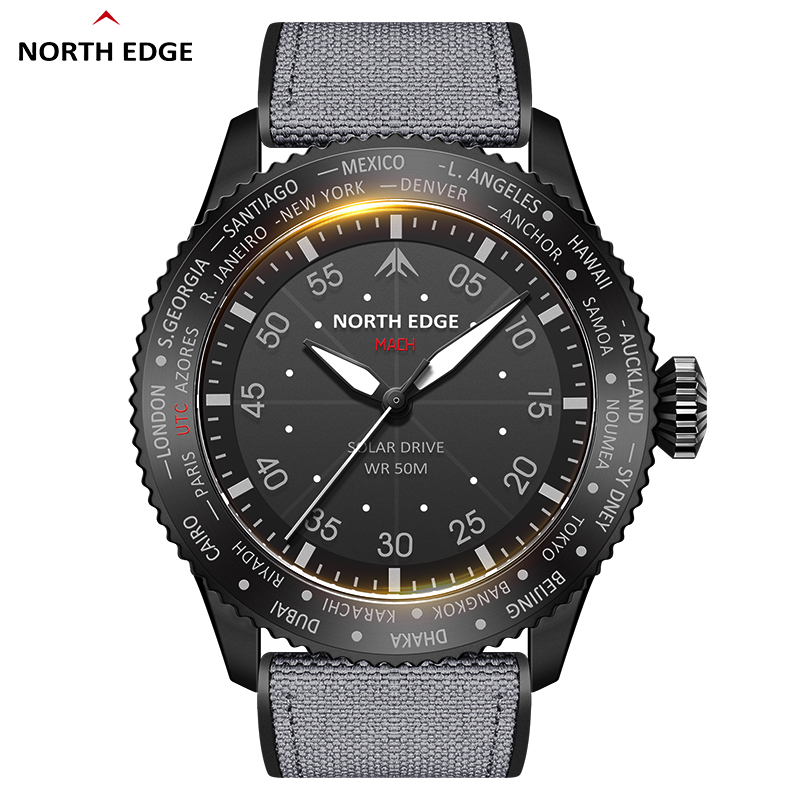 ساعة نورث إيدج ماتش تعمل بالطا - مراجعة Solar Powered Watch وسعره