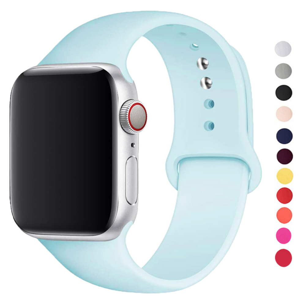 حزام سيليكون لساعة أبل الفرقة  - مراجعة Smartwatch Apple Watches For Men وسعره