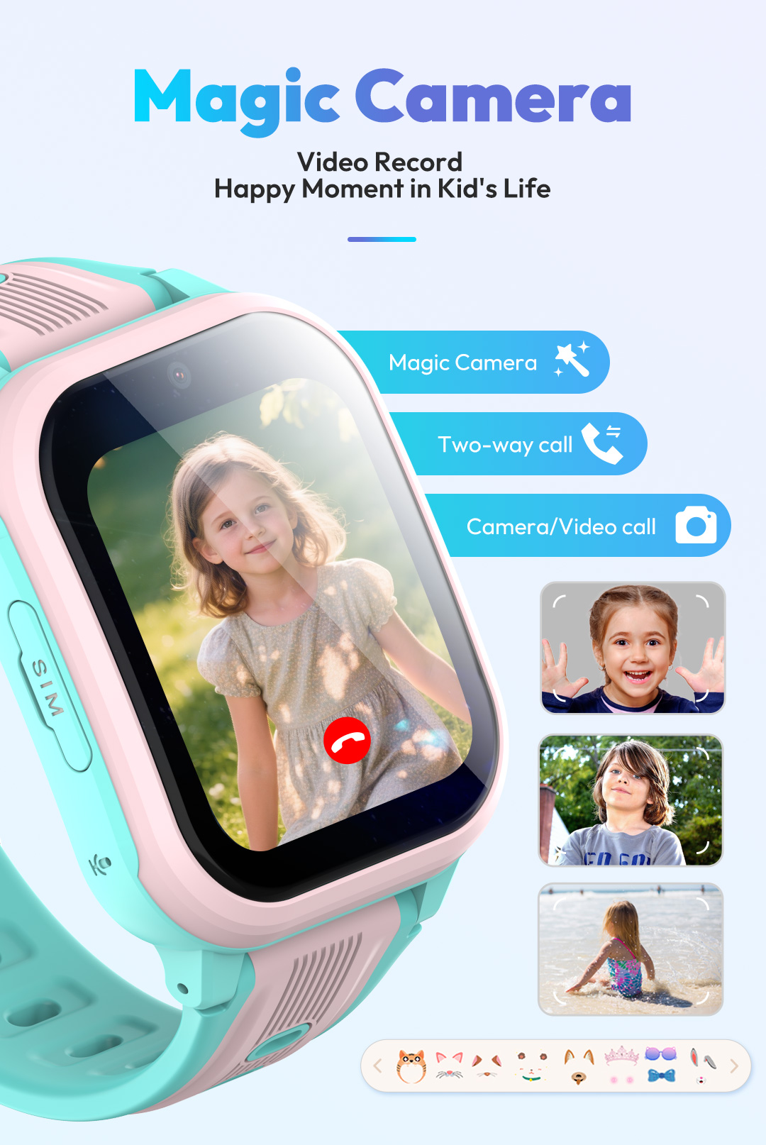 ساعة ذكية KT41 - ساعة أطفال بخ - مراجعة Smartwatch Watches Boys وسعره