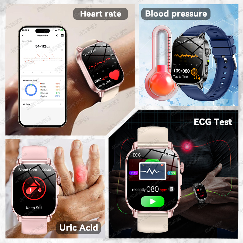 ساعة ذكية صحية جديدة 2026 مع ق - مراجعة Smartwatch Watches Gift For Women وسعره