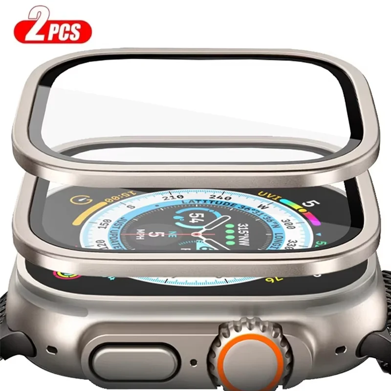 Aluminium Alloy Case+Tempered  - مراجعة Smartwatch Apple Watches For Men وسعره