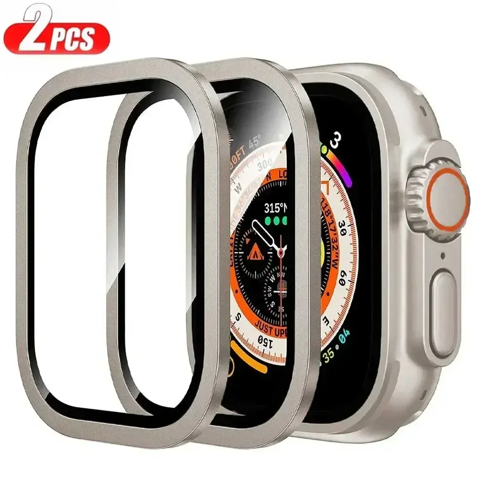 Aluminium Alloy Case+Tempered  - مراجعة Smartwatch Apple Watches For Men وسعره