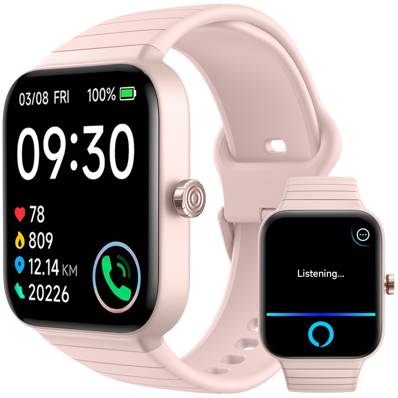 ساعة ذكية فائقة الذكاء، جهاز ذ - مراجعة Smartwatch Premium Watches For Women وسعره