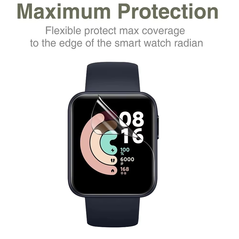 غشاء هيدروجيل لساعة شاومي ريدم - مراجعة Smartwatch Watches Xiaomi وسعره