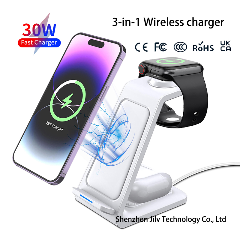 شاحن لاسلكي 3 في 1 بقوة 15 واط - مراجعة Smartwatch Watches Xiaomi وسعره