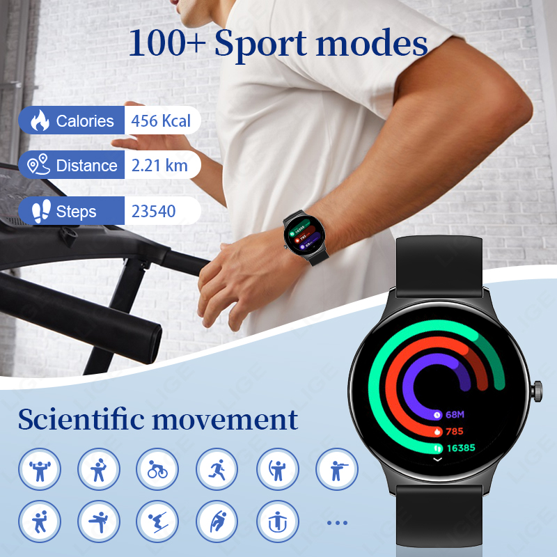 ساعة ذكية نسائية أنيقة فائقة ا - مراجعة Smartwatch Watches Gift For Women وسعره
