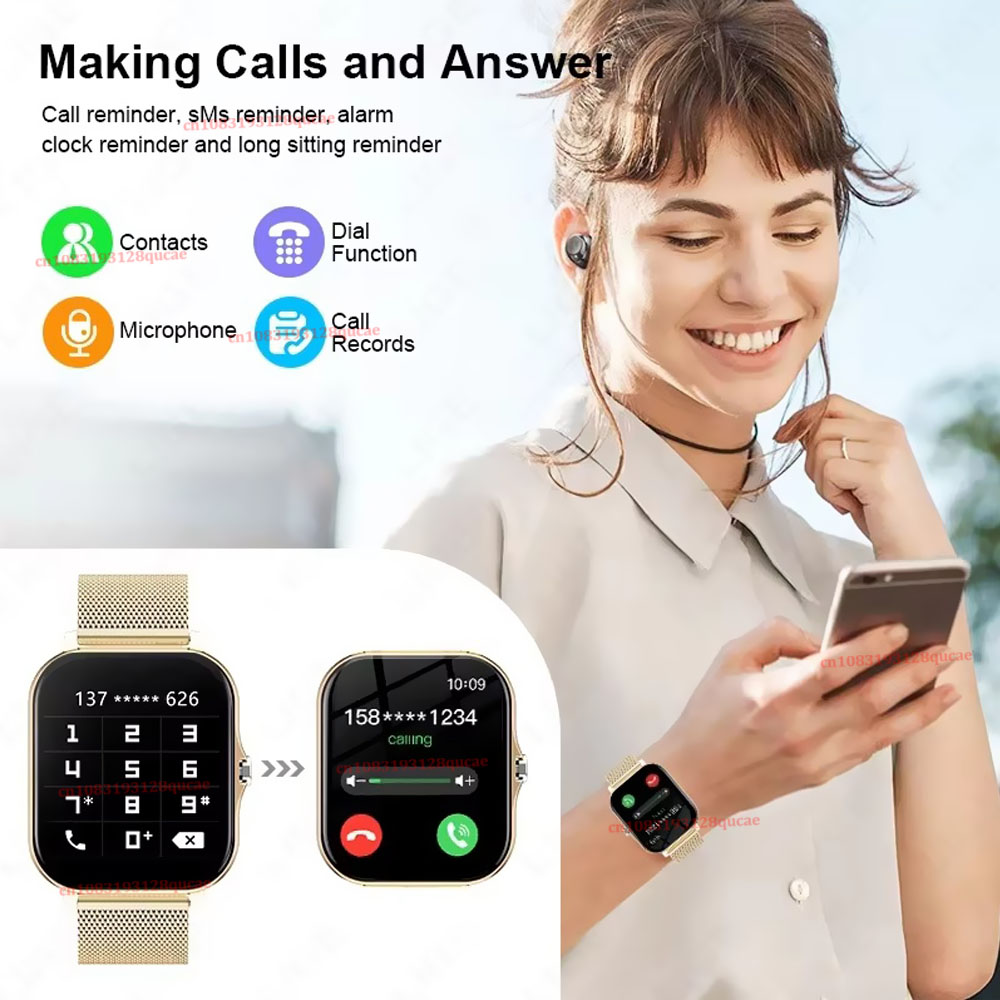 ساعة ذكية جديدة 2026 للرجال وا - مراجعة Smartwatch Watches Gift For Women وسعره