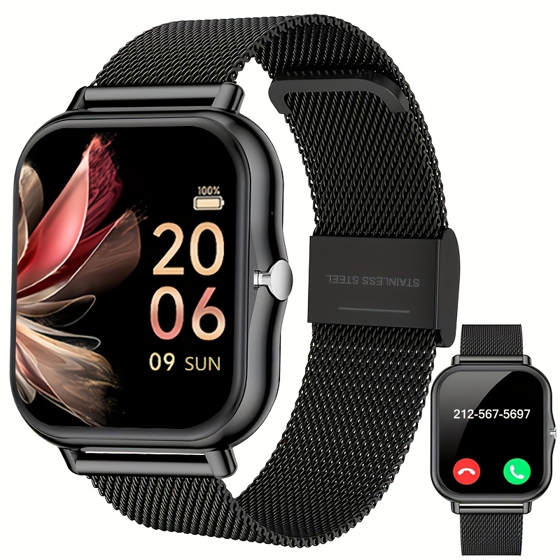 ساعة ذكية بشاشة لمس كاملة للرج - مراجعة Smartwatch Stylish Watches For Women وسعره